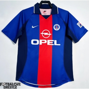 Paris Saint-Germain 2000-2001 Retro Domácí Dres Krátký Rukáv Paris Saint-Germain 2000-2001 Retro Domácí Dres Krátký Rukáv